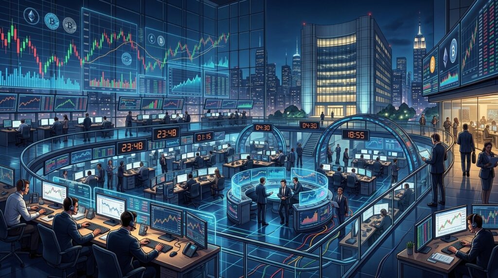 SEC Lance Discussions Sur Trading Boursier 24 Heures