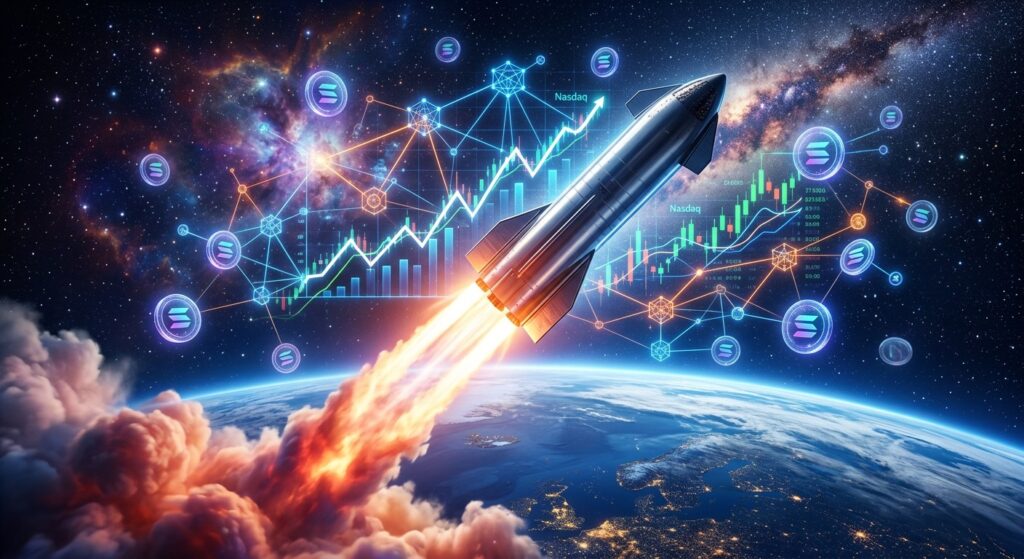 SpaceX au Nasdaq-100 : Crypto Déjà Maître du Jeu