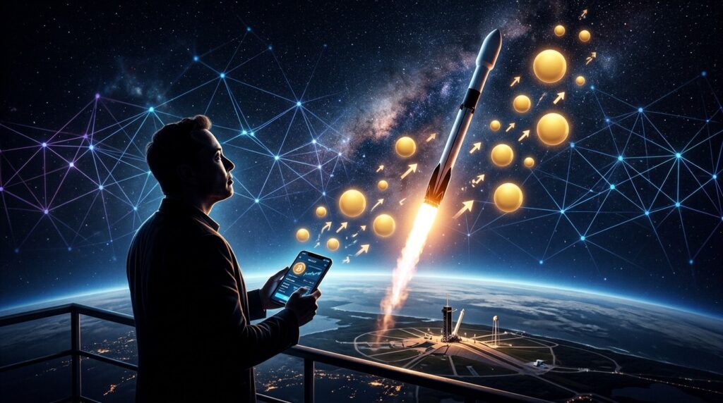 SpaceX Envoie 47 Dollars de BTC : Que Se Passe-t-il ?