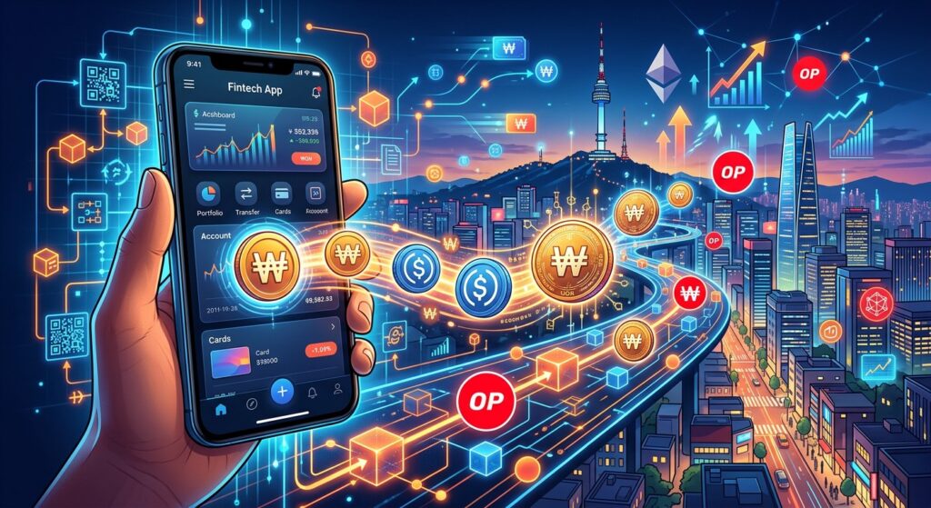 Toss Partenaire Optimism Pour Stablecoin Won Coréen