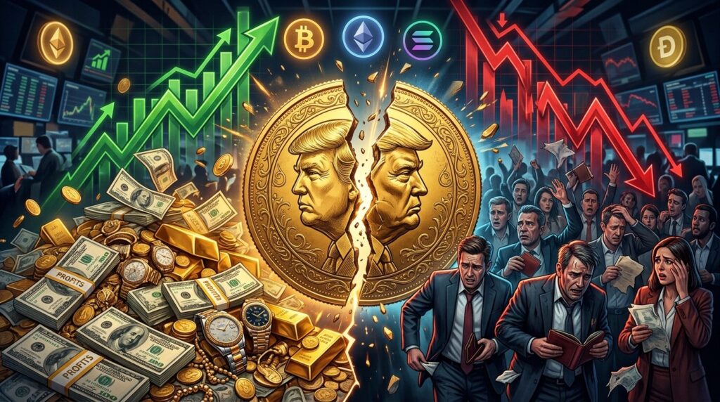 Trump Empoche 636 Millions Sur Memecoin TRUMP