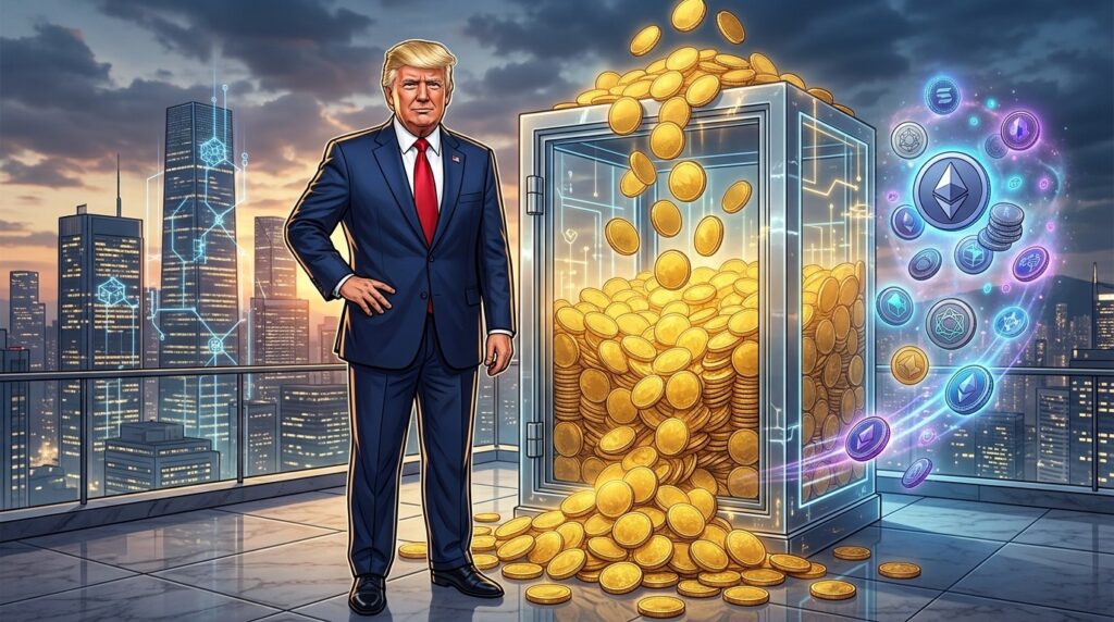 Trump Gagne Plus d’Un Milliard en Crypto : Ses Véritables Holdings