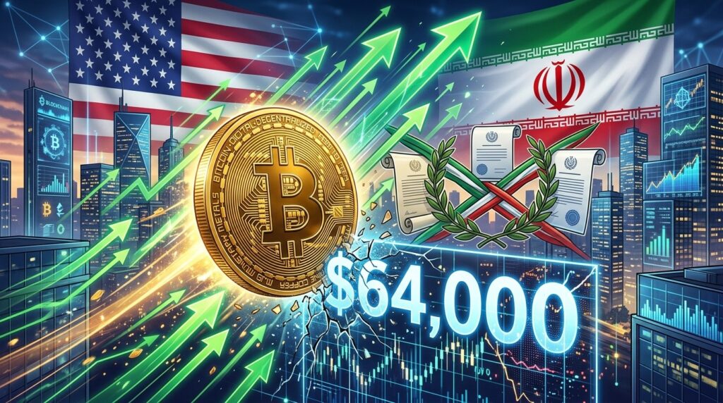 Trump Relance Discussions Iran Alors Bitcoin Franchit 64000 Dollars