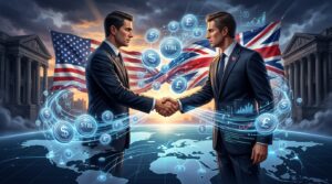 Trump SoutientGenerating the French blog article Pacte Stablecoin UK Face à Révolte Bancaire sur CLARITY Act