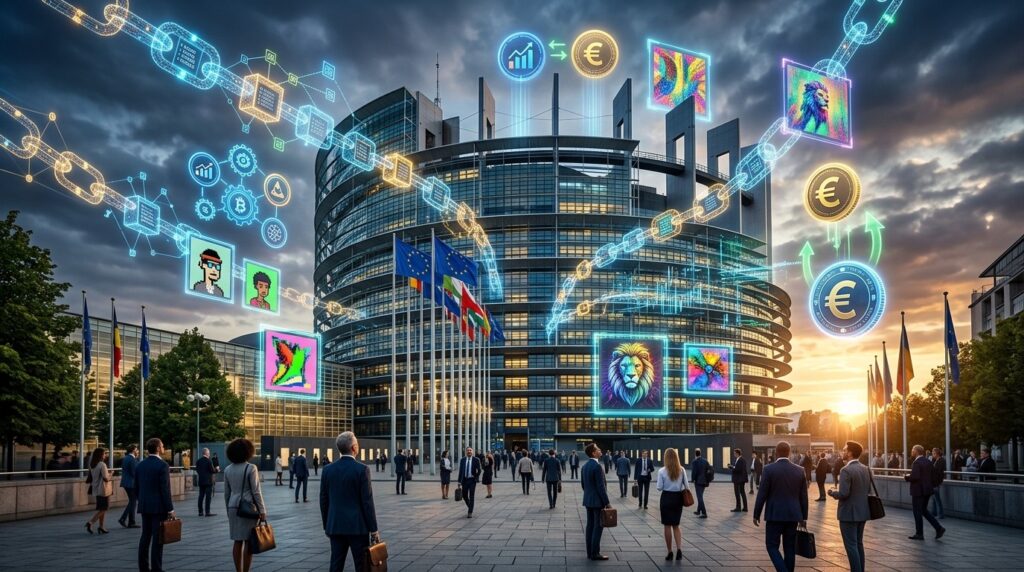 UE Cible DeFi et NFTs Après MiCA : Nouvelles Régulations Crypto