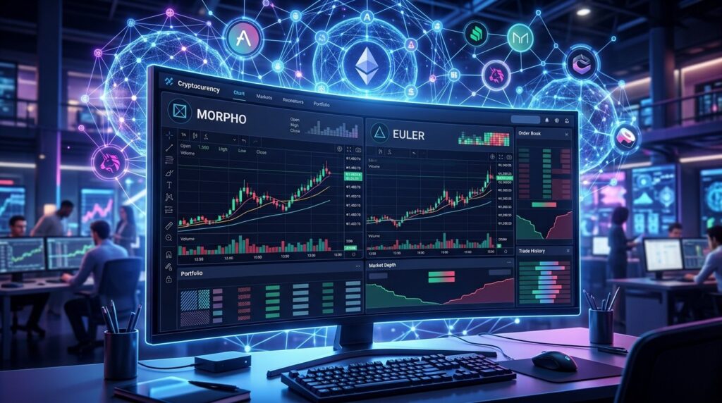 Upbit Lance MORPHO et EUL sur Marché KRW