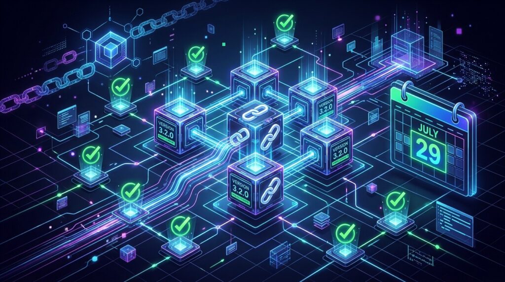 XRP Ledger Déploie Version 3.2.0 Avant Date Critique