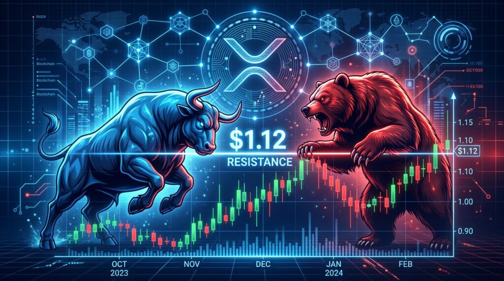XRP Prix : Bulls Briseront-ils 1,12 $ ou Chute vers 1 $ ?