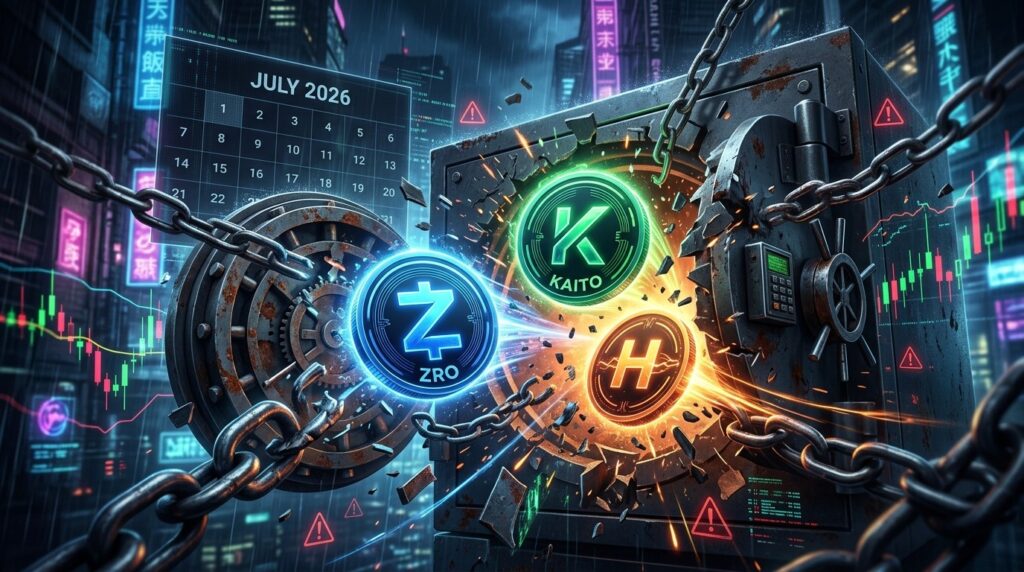 ZRO KAITO Humanity : Déverrouillages Risqués Juillet 2026