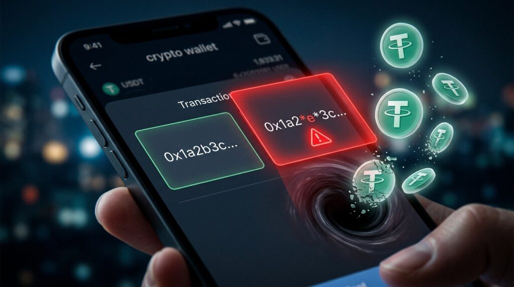 Address Poisoning 49,9 Millions Usdt Perdus