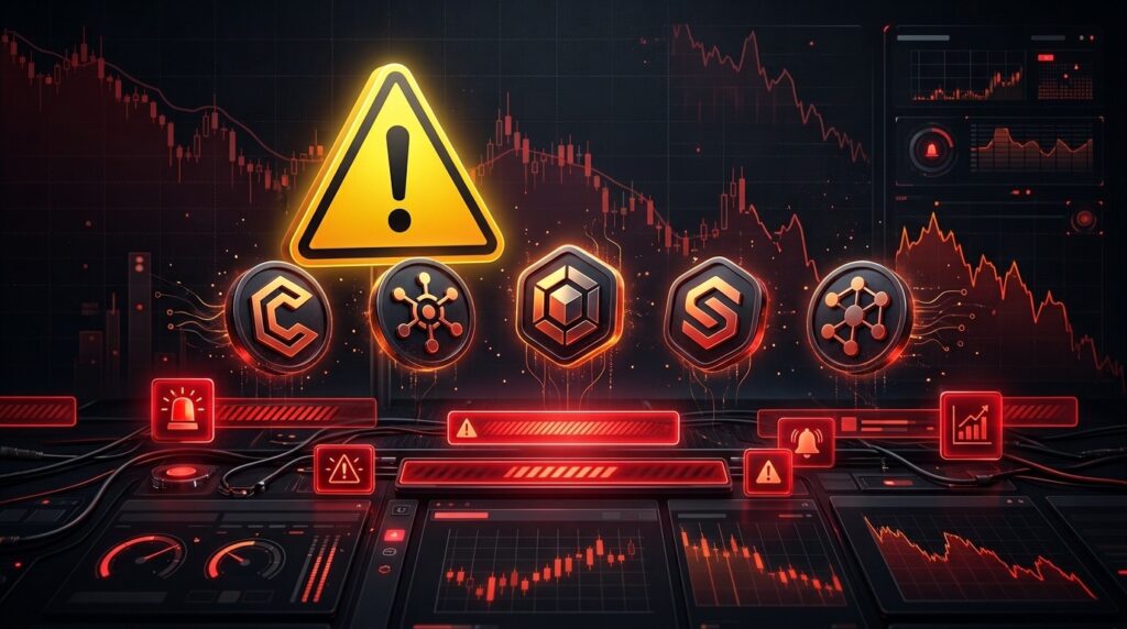Binance Place Cinq Tokens Sous Surveillance Delisting