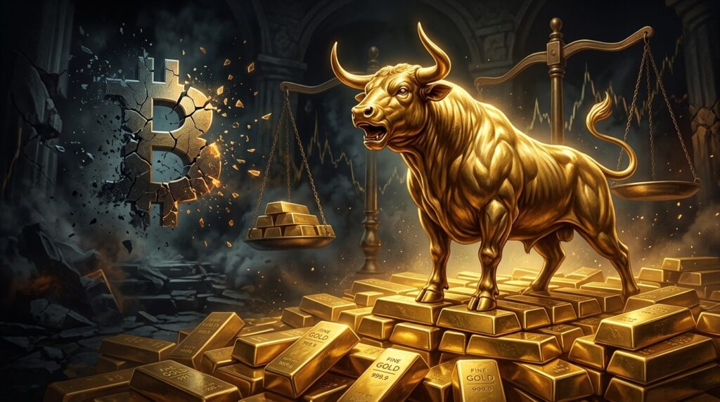 Bitcoin et Cryptomonnaies Moins Performants que l’Or en 2026
