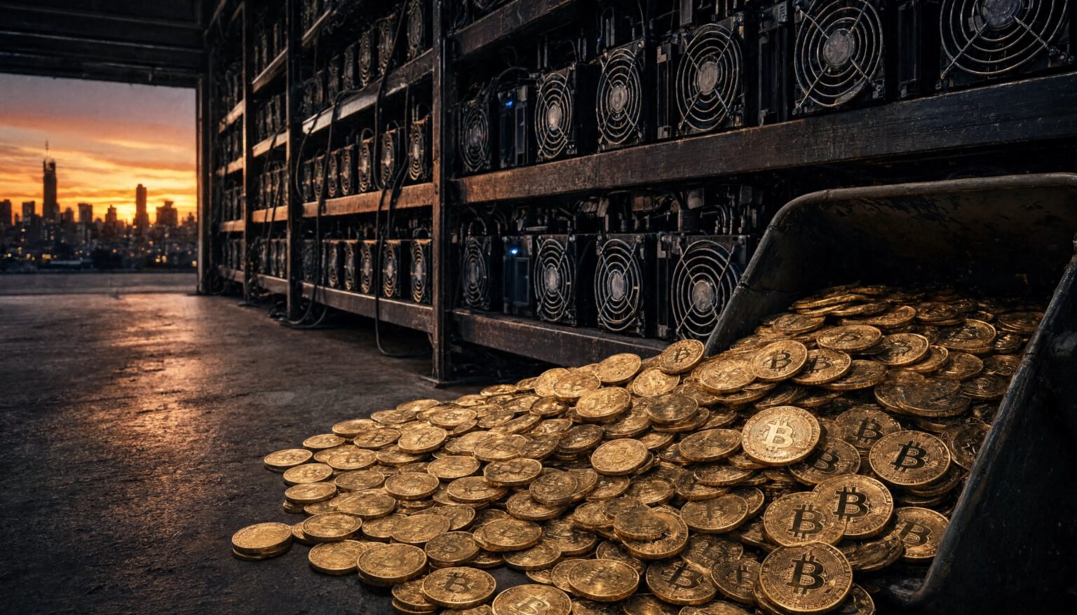 Bitcoin : Mineurs Cotés Vendent 1,78 Milliard
