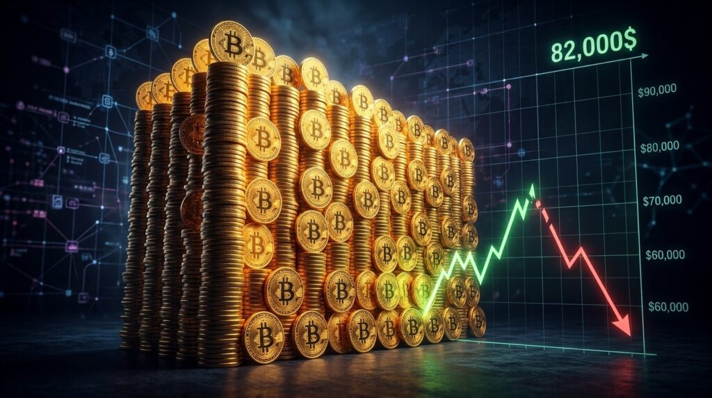 Bitcoin Mur De 130 Milliards Bloque Les 82 000 Dollars