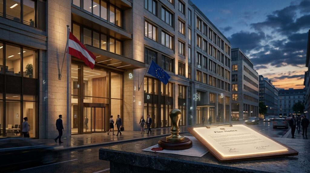 Bitpanda Sanctionné 70 000 Euros Sous MiCA