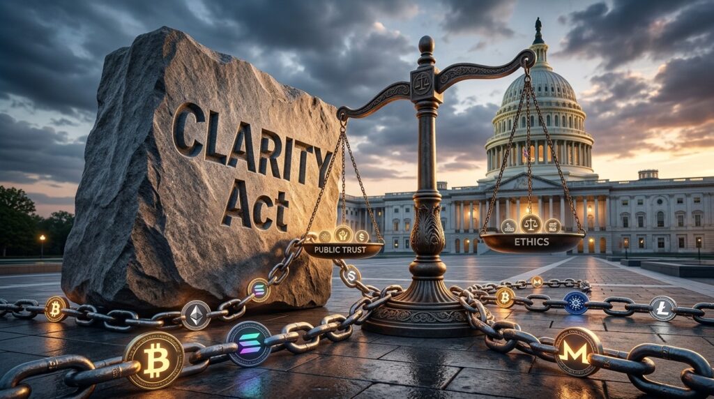 CLARITY Act BloquéGenerating the blog article Par Son Volet Éthique Au Sénat