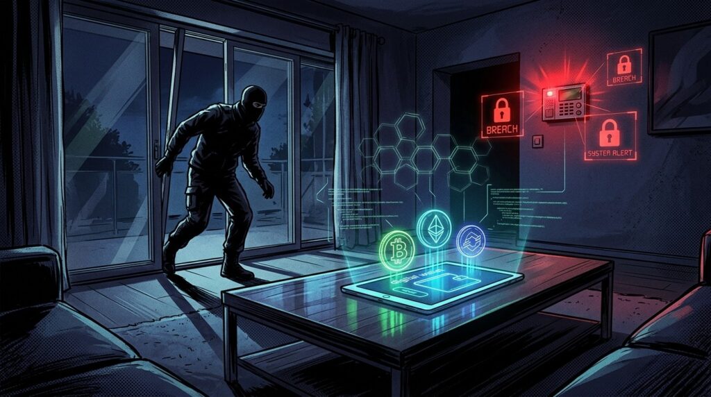 Crypto Crime : Au-Delà des Hacks, les Attaques Physiques Explosent
