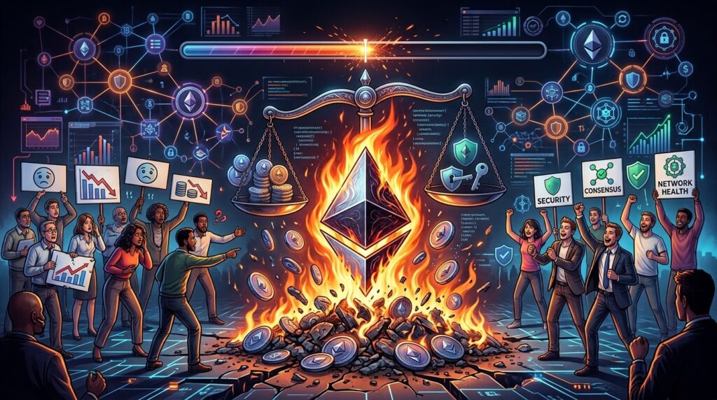 EIP-8363 : Le Burn Progressif Qui Divise Ethereum