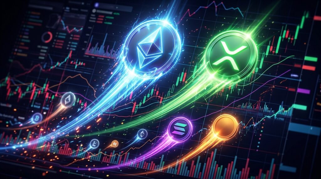 Ether Xrp Et Altcoins La Hierarchie Change
