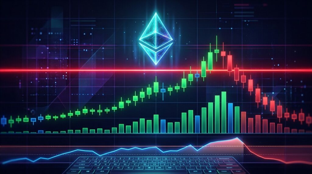 Ethereum Rallye Surchauffe Sous Resistance 2550