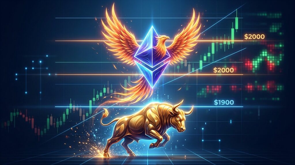 Ethereum Reprend 1900 Dollars : Vers 2000 Prochainement ?