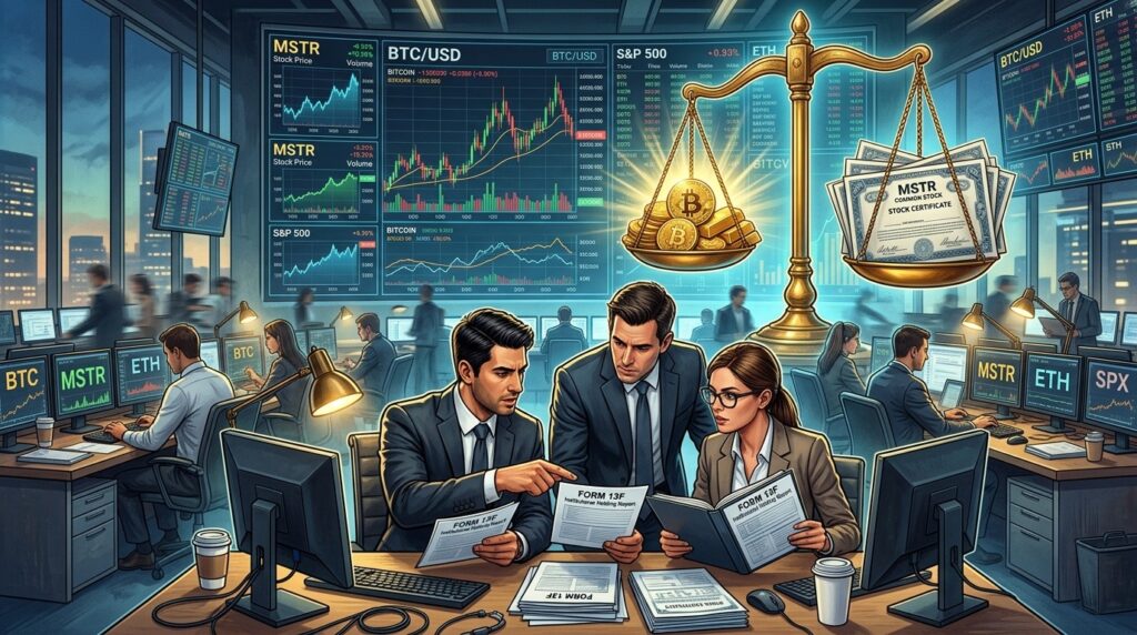 Goldman Sachs Et Vanguard Renforcent MSTR Avant Les Ventes De Bitcoin