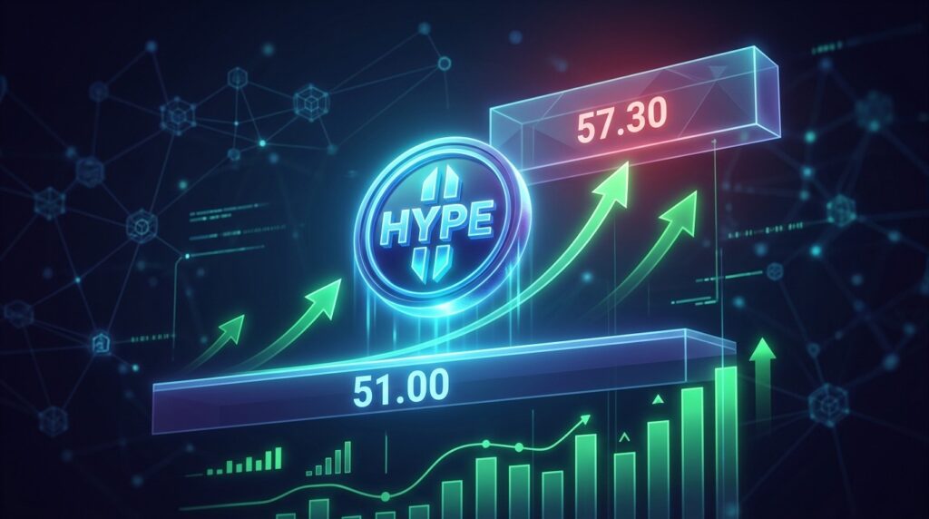 HYPE Price Eyes $57.30 as Q2 Buybacks Drive Rebound