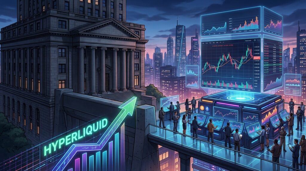 JPMorgan Doute Qu’Hyperliquid Surpasse Solana ou XRP