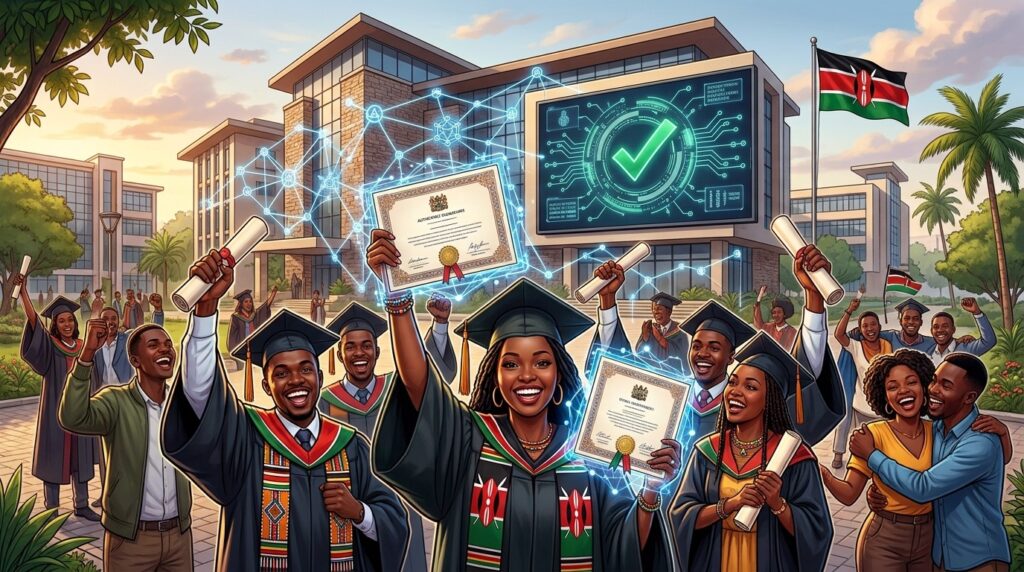 Kenya Place 30 Millions Diplômes Sur Avalanche