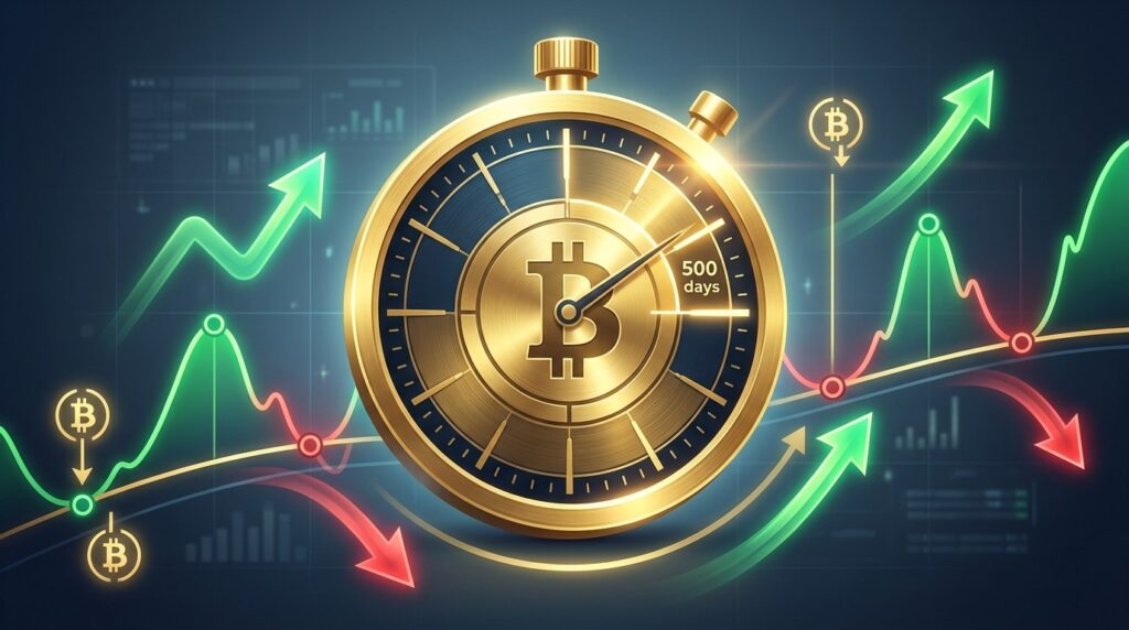 La Règle des 500 Jours Bitcoin Prédit le Sommet avec Précision