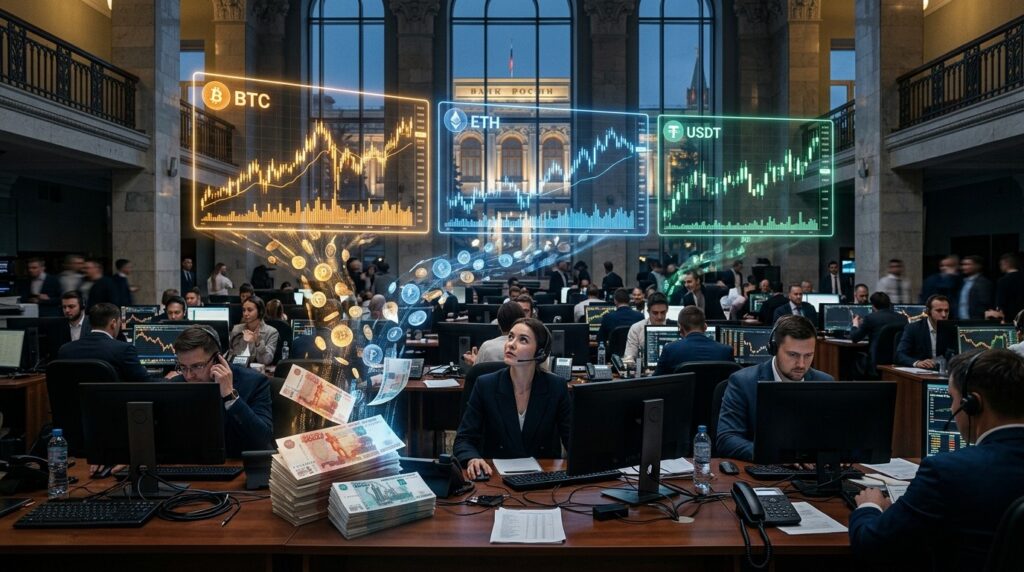 Marché Crypto Russe : 46 Milliards Dès La Première Année
