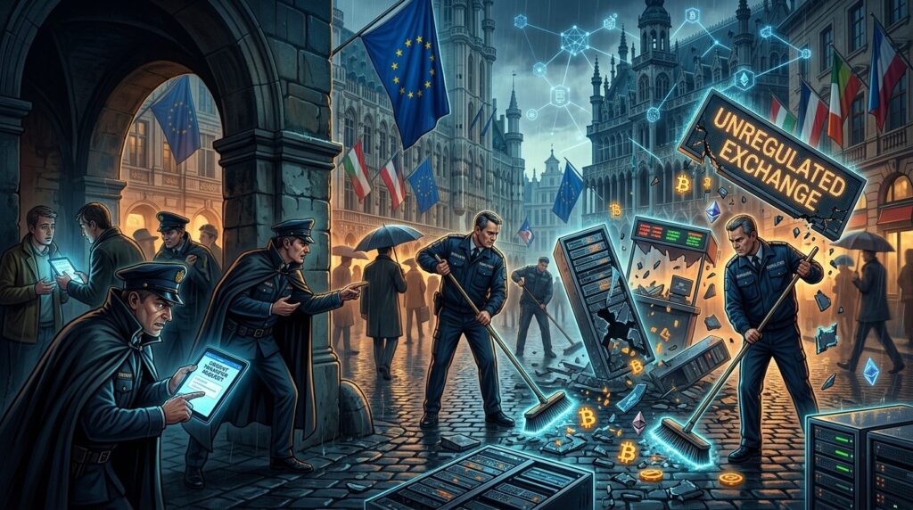 MiCA : Le Grand Ménage Européen Profite Aux Escrocs Crypto