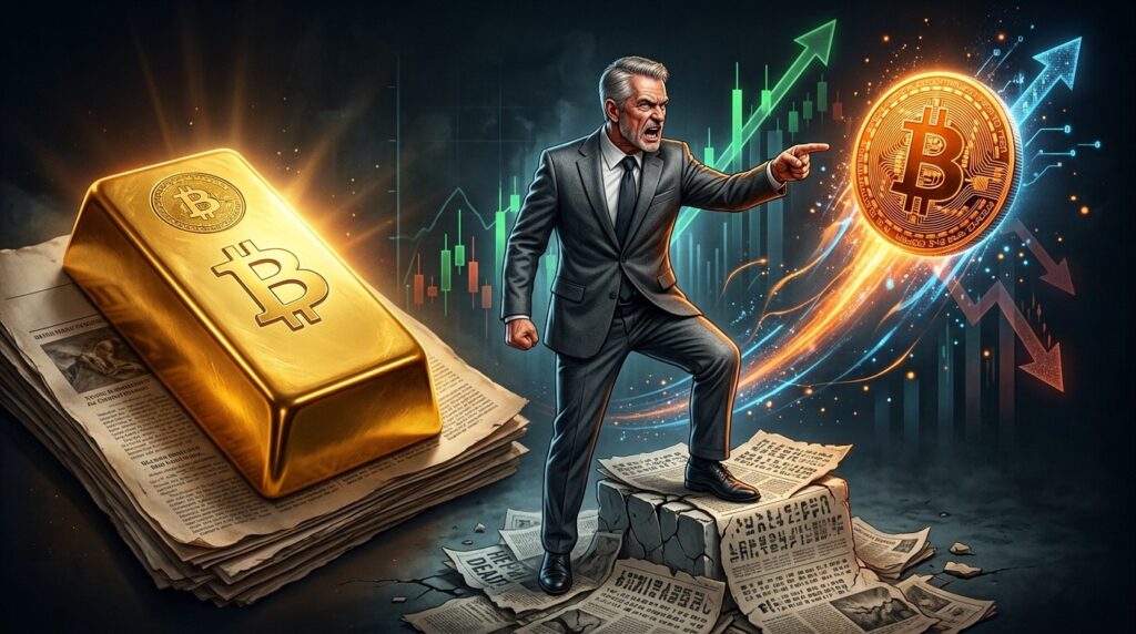 Peter Schiff Erre Encore Sur Bitcoin Et L Or