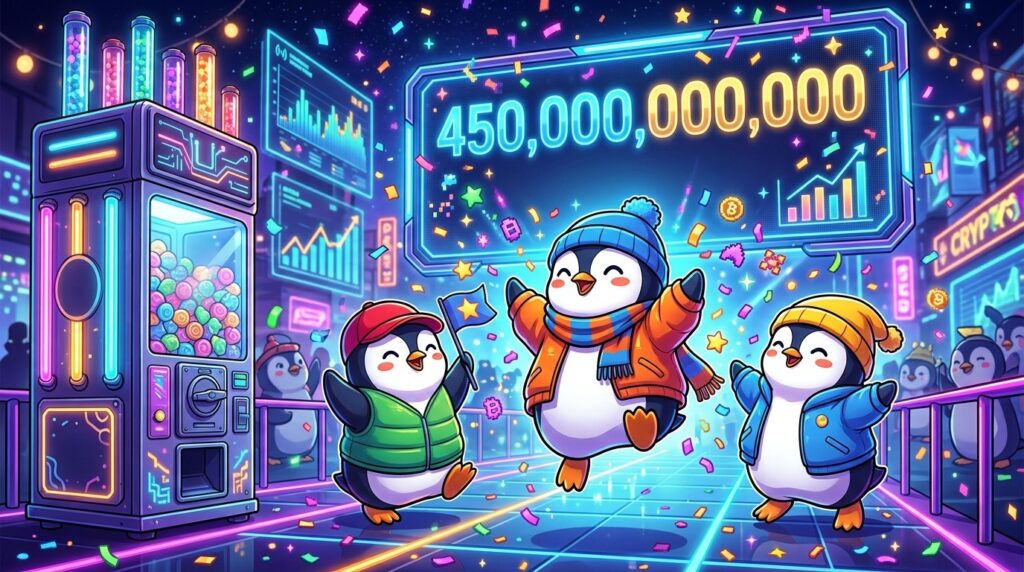 Pudgy Penguins : 450 Milliards De Vues Avant LBank