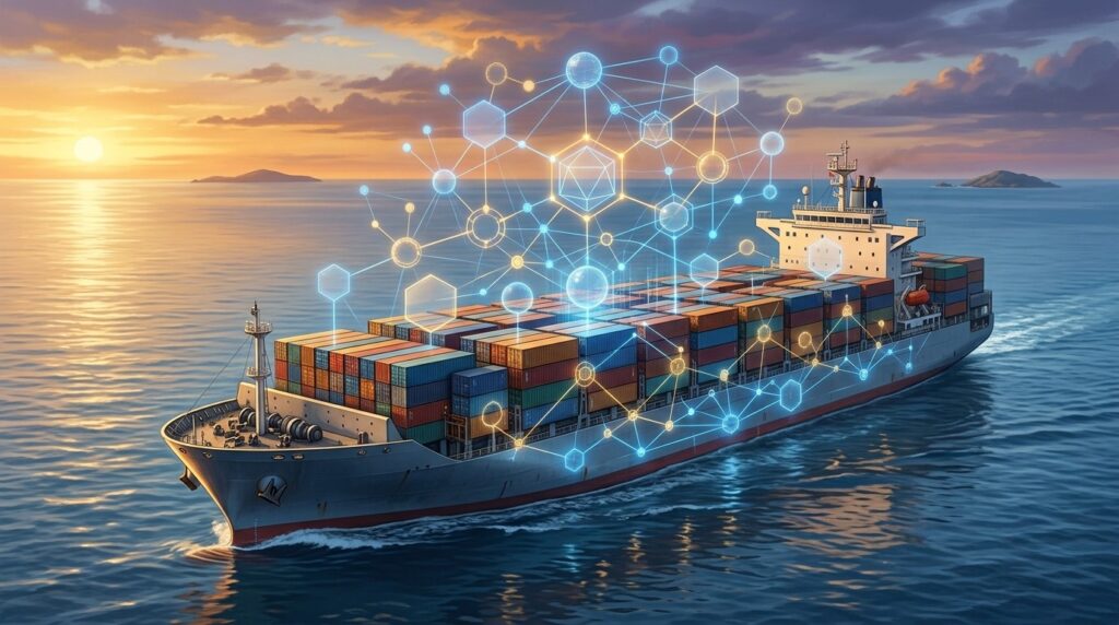 Shipfinex Tokenise 500 M$ De Navires Avec ADI