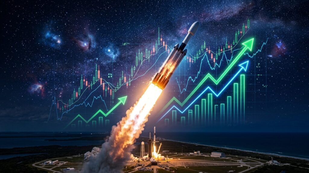 SpaceX : L’Action S’envole de 14% Après la Fin du Lockup