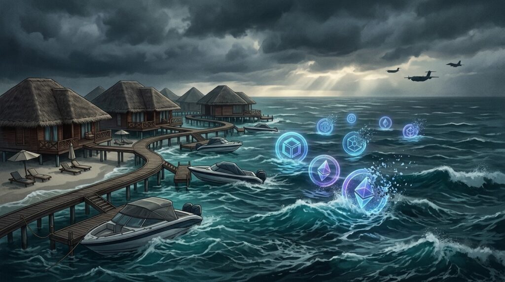 Token Maldives Retardé Par La Guerre