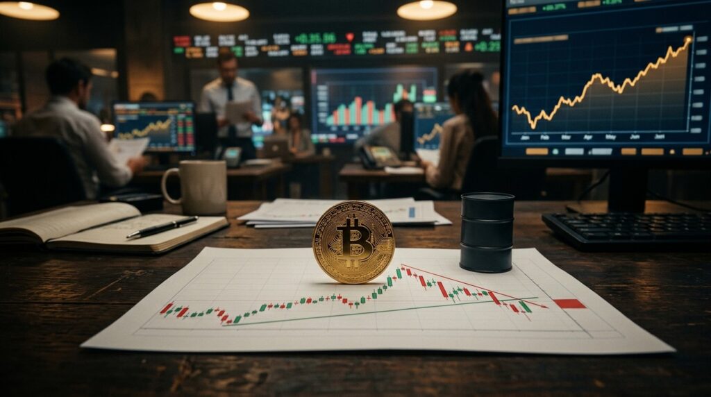 Bitcoin Recule Sous 77 500 $ Face Aux Tensions Macro