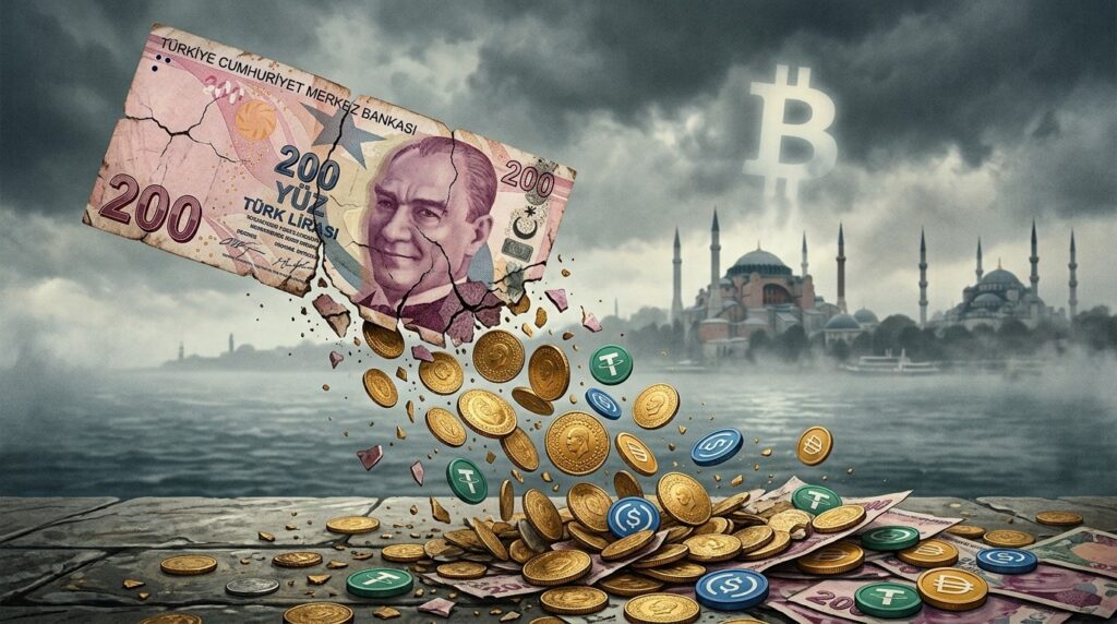 Crise Turque Or Stablecoins Pas Bitcoin Refuge