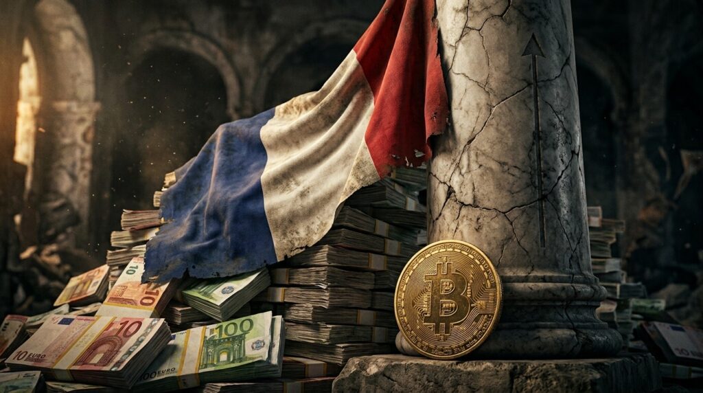 Dette Publique Française Record Face Au Bitcoin