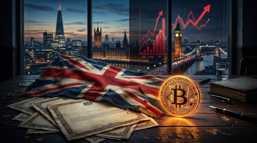 Gilts Britanniques Records Et Bitcoin Au-Dessus De 76 000