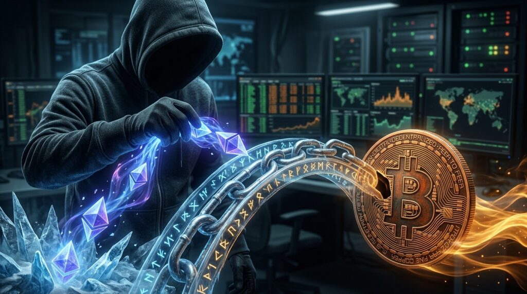 Hacker Bitget Convertit 6,3 M$ En Bitcoin