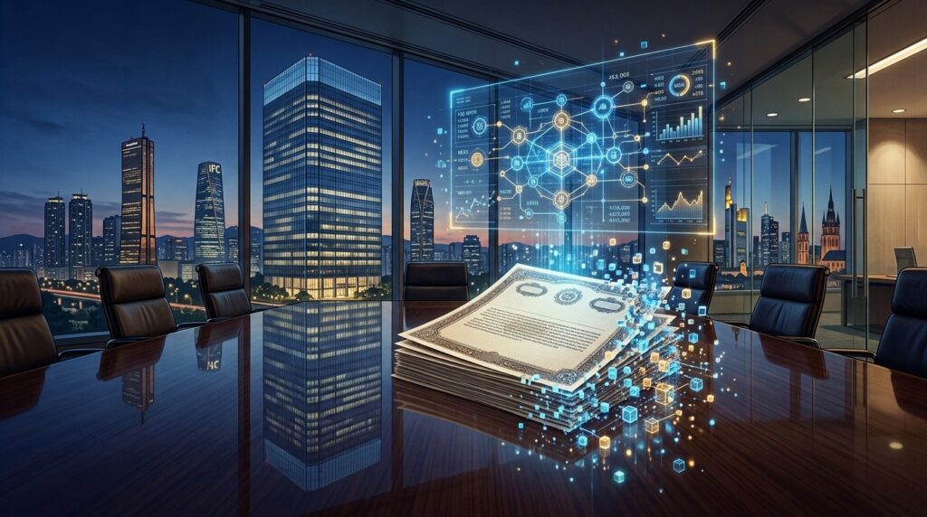 Hana Bank Émet 100 M$ D’Obligation Digitale Euroclear