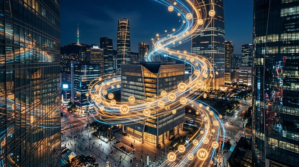 La Corée Teste Un Réseau Won Accessible Jour Et Nuit