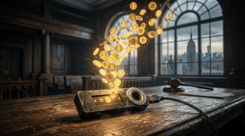 Portefeuille Bitcoin Dormant Transfère 3,1 M$ En Procès