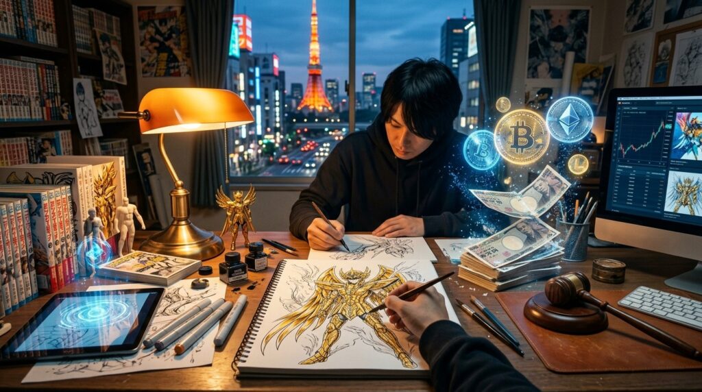 Saint Seiya : Le Créateur Poursuit Pour 20 M$ En Crypto