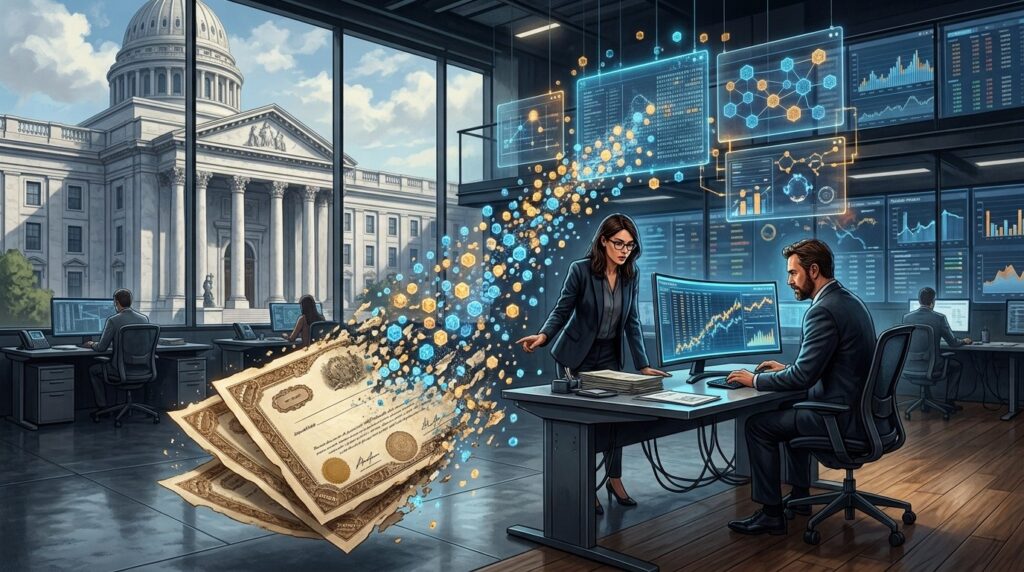 Sec Modernise Les Agents De Transfert Des Titres Tokenisés