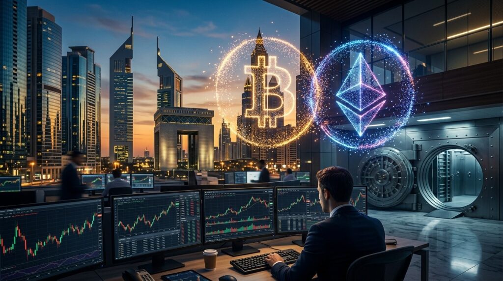 Standard Chartered Lance Le Trading Bitcoin Ether Au Difc