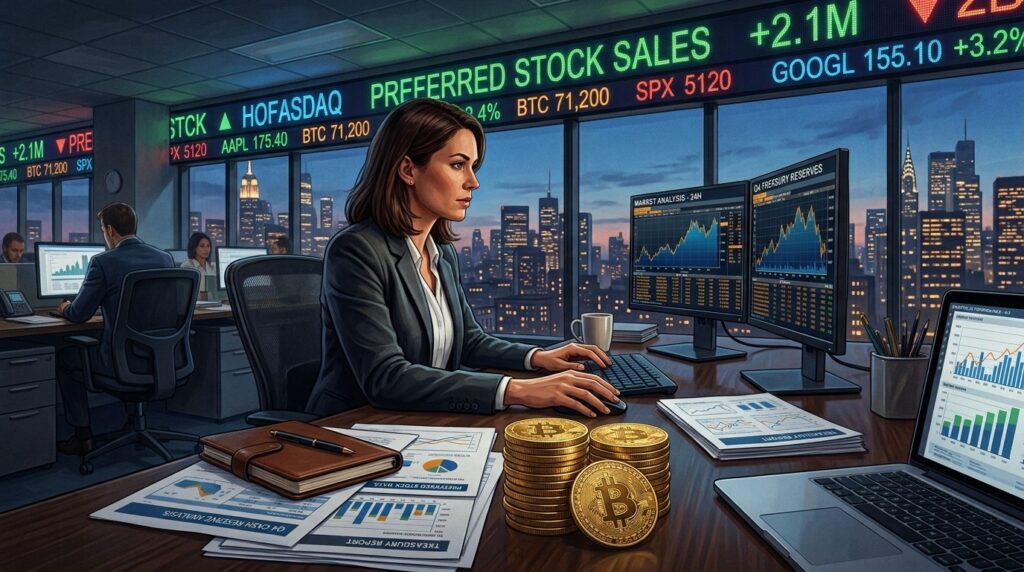 Strive Lève 86 Millions Via Sata Pour Son Trésor Bitcoin