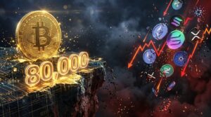 Bitcoin Autour De 80 000 Dollars Altcoins En Baisse